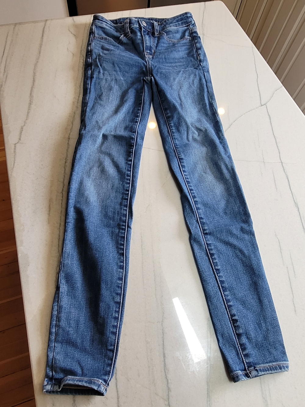American Eagle Outfitters Skinny Jeans - Blue Denim